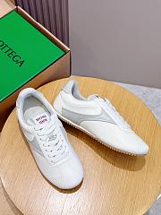 Okify Bottega Veneta Orbit Flash White Sneakers Unisex - 3