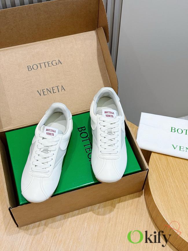 Okify Bottega Veneta Orbit Flash White Sneakers Unisex - 1