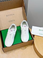 Okify Bottega Veneta Orbit Flash White Sneakers Unisex - 1