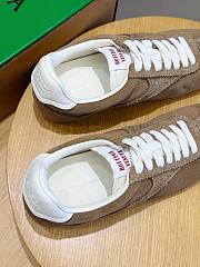 Okify Bottega Veneta Orbit Flash Light Brown Sneakers Unisex - 5