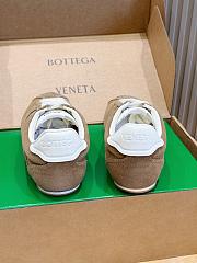 Okify Bottega Veneta Orbit Flash Light Brown Sneakers Unisex - 4