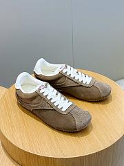 Okify Bottega Veneta Orbit Flash Light Brown Sneakers Unisex - 3