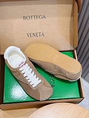 Okify Bottega Veneta Orbit Flash Light Brown Sneakers Unisex - 2