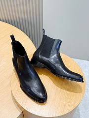 Okify Gucci Black Leather Men Boots (has big size) 30097 - 3