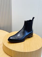 Okify Gucci Black Leather Men Boots (has big size) 30097 - 6