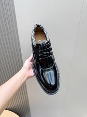 Okify Dior Combat Black Men Oxford Shoes 30098 - 5
