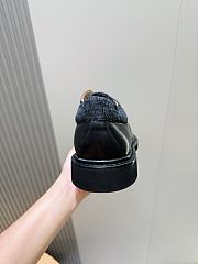 Okify Dior Combat Black Men Oxford Shoes 30099 - 6