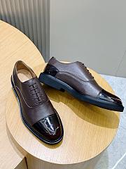 Okify Dior Combat Brown Men Oxford Shoes 30101 - 3