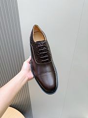 Okify Dior Combat Brown Men Oxford Shoes 30102 - 4