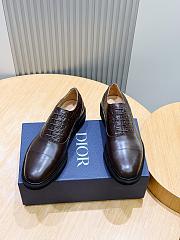 Okify Dior Combat Brown Men Oxford Shoes 30102 - 1