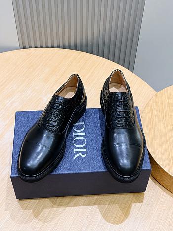 Okify Dior Combat Black Men Oxford Shoes 30103