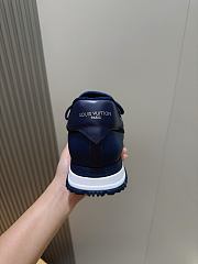 Okify Louis Vuitton Dark Blue Men Sneakers 30108 - 3