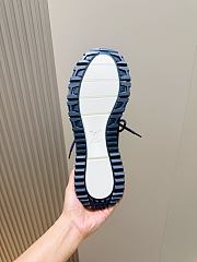 Okify Louis Vuitton Dark Blue Men Sneakers 30108 - 2