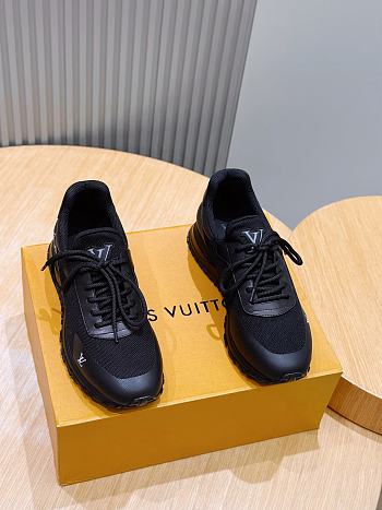 Okify Louis Vuitton Dark Blue Men Sneakers 30109