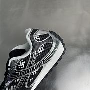 Okify Bottega Veneta Orbit Black And Silver Sneakers Unisex (has big size) - 5