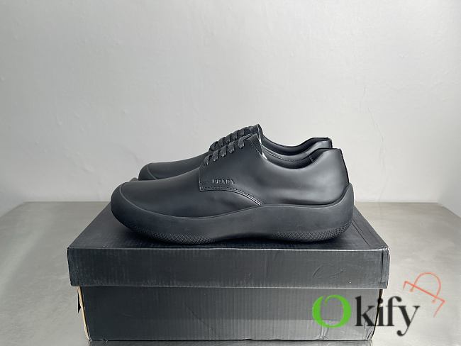 Okify Prada Men Black Chunky Sneakers - 1