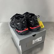 Okify Balenciaga Runner Led Black Sneakers (has big size) - 6