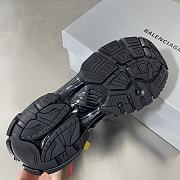 Okify Balenciaga Runner Led Black Sneakers (has big size) - 4