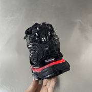 Okify Balenciaga Runner Led Black Sneakers (has big size) - 5