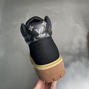 Okify Louis Vuitton Remix Black Suede Men Boots - 2