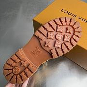 Okify Louis Vuitton Remix Yellow Suede Men Boots - 3