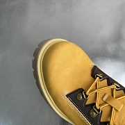 Okify Louis Vuitton Remix Yellow Suede Men Boots - 4