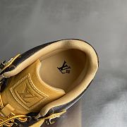 Okify Louis Vuitton Remix Yellow Suede Men Boots - 2