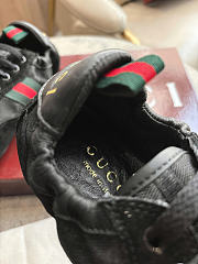 Okify Gucci Shift Black Suede Women Sneakers - 6