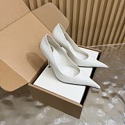 Okify YSL White High Heels 10.5cm 30131 (has big size) - 1