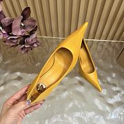 Okify YSL Yellow High Heels 10.5cm (has big size) - 6