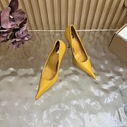Okify YSL Yellow High Heels 10.5cm (has big size) - 4
