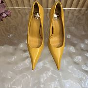 Okify YSL Yellow High Heels 10.5cm (has big size) - 5