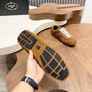 Okify Prada Montecarlo Brown Suede Men Sneakers  - 6