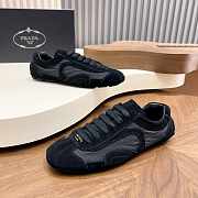 Okify Prada Montecarlo Black Suede Men Sneakers  - 6