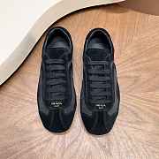 Okify Prada Montecarlo Black Suede Men Sneakers  - 2