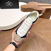 Okify Prada Montecarlo Multicolor Suede Men Sneakers  - 3