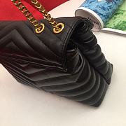 Okify YSL Loulou Small Bag Black Gold Hardware 24x18x9cm - 6