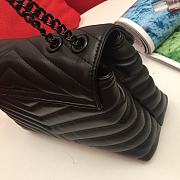 Okify YSL Loulou Small Bag Black Black Hardware 24x18x9cm - 3