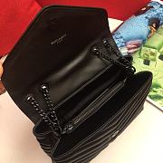 Okify YSL Loulou Small Bag Black Black Hardware 24x18x9cm - 2