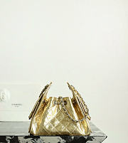 Okify CC 25 Hobo Mini Bag Gold 20x22x12.5cm - 5