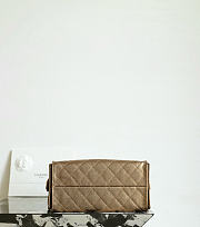 Okify CC 25 Hobo Small Bag Bronze Caviar 30x26x14cm - 5