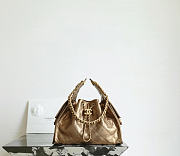 Okify CC 25 Hobo Small Bag Bronze Caviar 30x26x14cm - 1
