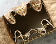 Okify CC 25 Hobo Small Bag Bronze Caviar 30x26x14cm - 2