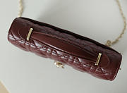 Okify Dior My Dior Mini Bag Red Burgundy 21x11x5cm - 3