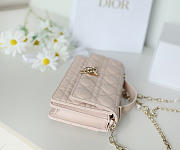 Okify Dior My Dior Mini Bag Blushed Pink 21x11x5cm - 5
