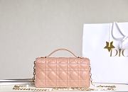 Okify Dior My Dior Mini Bag Pink 21x11x5cm - 3