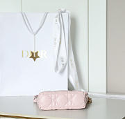 Okify Dior Diorling Mini Bag Light Pink 18x16.5x6cm - 4