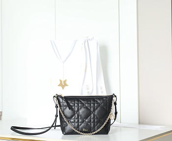 Okify Dior Diorling Mini Bag Black 18x16.5x6cm