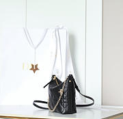 Okify Dior Diorling Mini Bag Black 18x16.5x6cm - 5