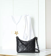 Okify Dior Diorling Mini Bag Black 18x16.5x6cm - 4